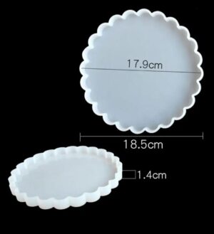 Irregular Round Mold 7.5"