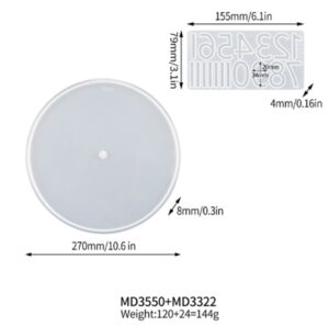 Clock Mold 10"