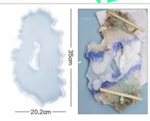 Tray Mold Irregular with Handles